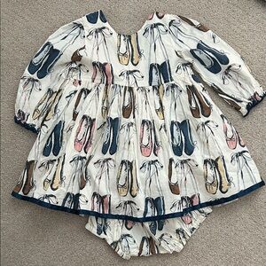 NWT Pink Chicken Amma Ballet Slippers dress set